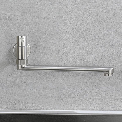 Stainless Steel Pot Filler Faucet With Single Handle Swivel NALANI