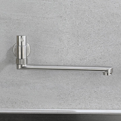 Stainless Steel Pot Filler Faucet With Single Handle Swivel NALANI