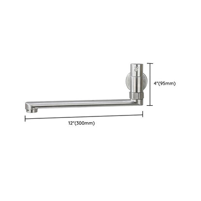 Stainless Steel Pot Filler Faucet With Single Handle Swivel NALANI