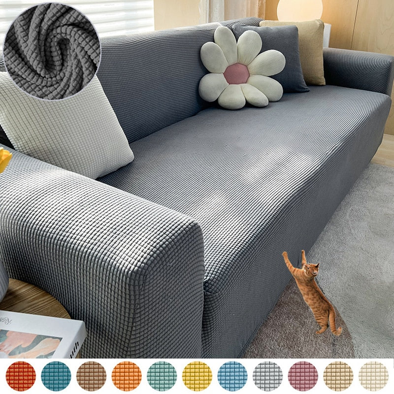 Stretchable Sofa Cover Provides Protection And Stylish Look NALANI