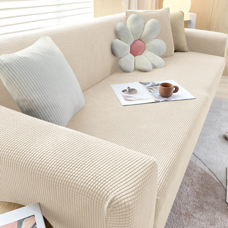 Stretchable Sofa Cover Provides Protection And Stylish Look NALANI