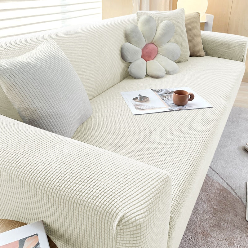 Stretchable Sofa Cover Provides Protection And Stylish Look NALANI
