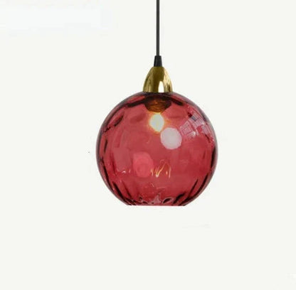 Stylish Glass Hanging Lamp for Elegant Home Lighting Decor Recourse NaLani