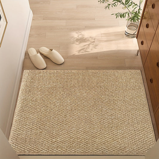 Stylish Jute Door Mat Soft Absorbent Indoor Outdoor 50x80cm NALANI