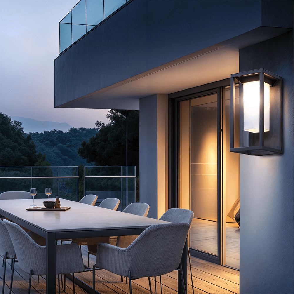 Stylish Outdoor Wall Lamp for Balconies and Patios NaLani