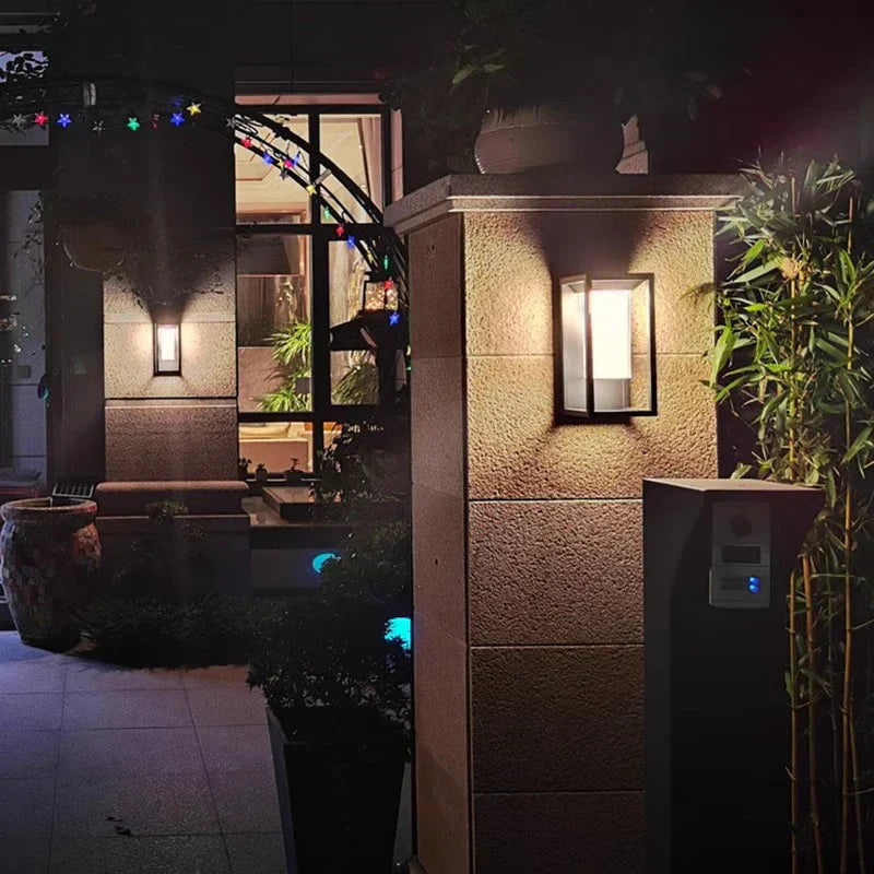 Stylish Outdoor Wall Lamp for Balconies and Patios NaLani