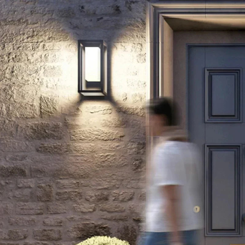 Stylish Outdoor Wall Lamp for Balconies and Patios NaLani