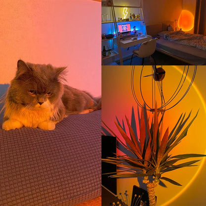 Sunset LED Lamp for Ambient Home Lighting and Decor NALANI