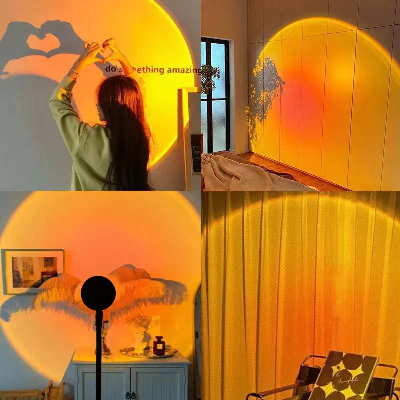 Sunset LED Lamp for Ambient Home Lighting and Decor NALANI