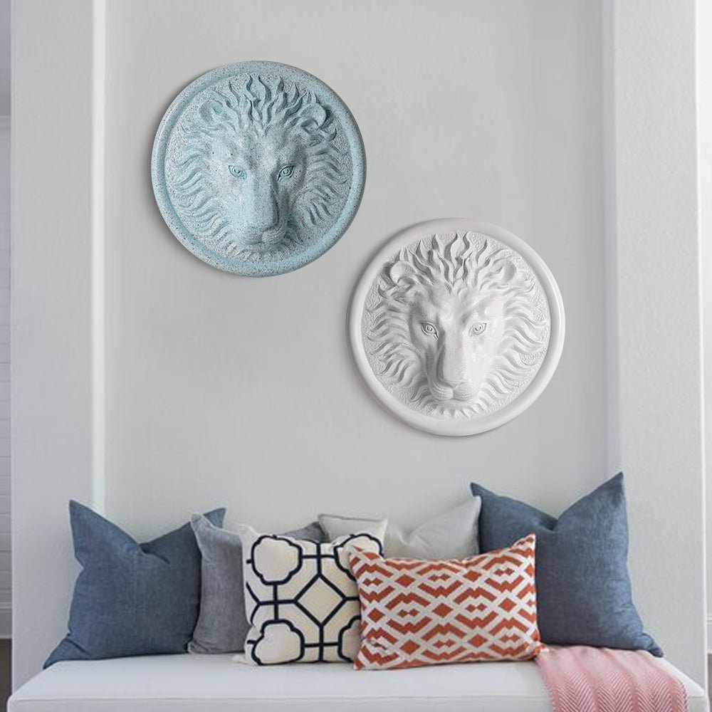 Surreal Lion Head Wall Art for Powerful Home Decor NaLani
