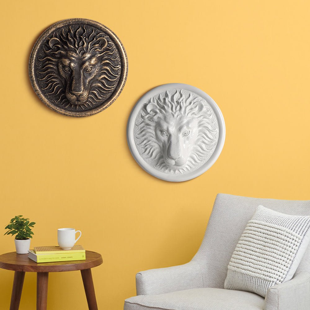 Surreal Lion Head Wall Art for Powerful Home Decor NaLani