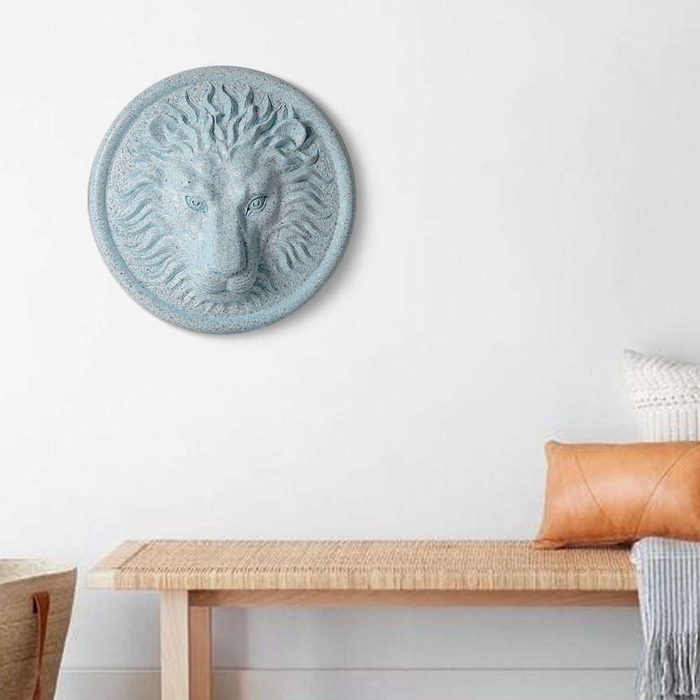 Surreal Lion Head Wall Art for Powerful Home Decor NaLani