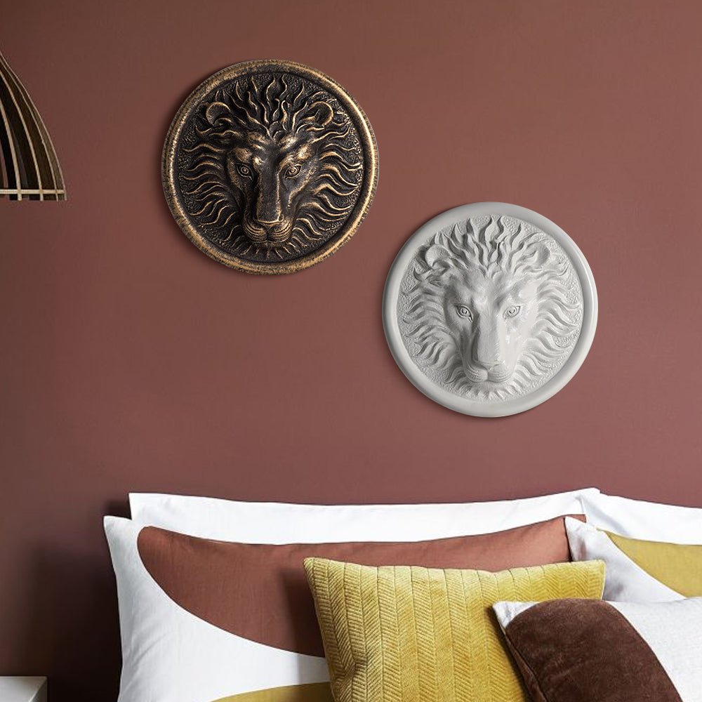 Surreal Lion Head Wall Art for Powerful Home Decor NaLani