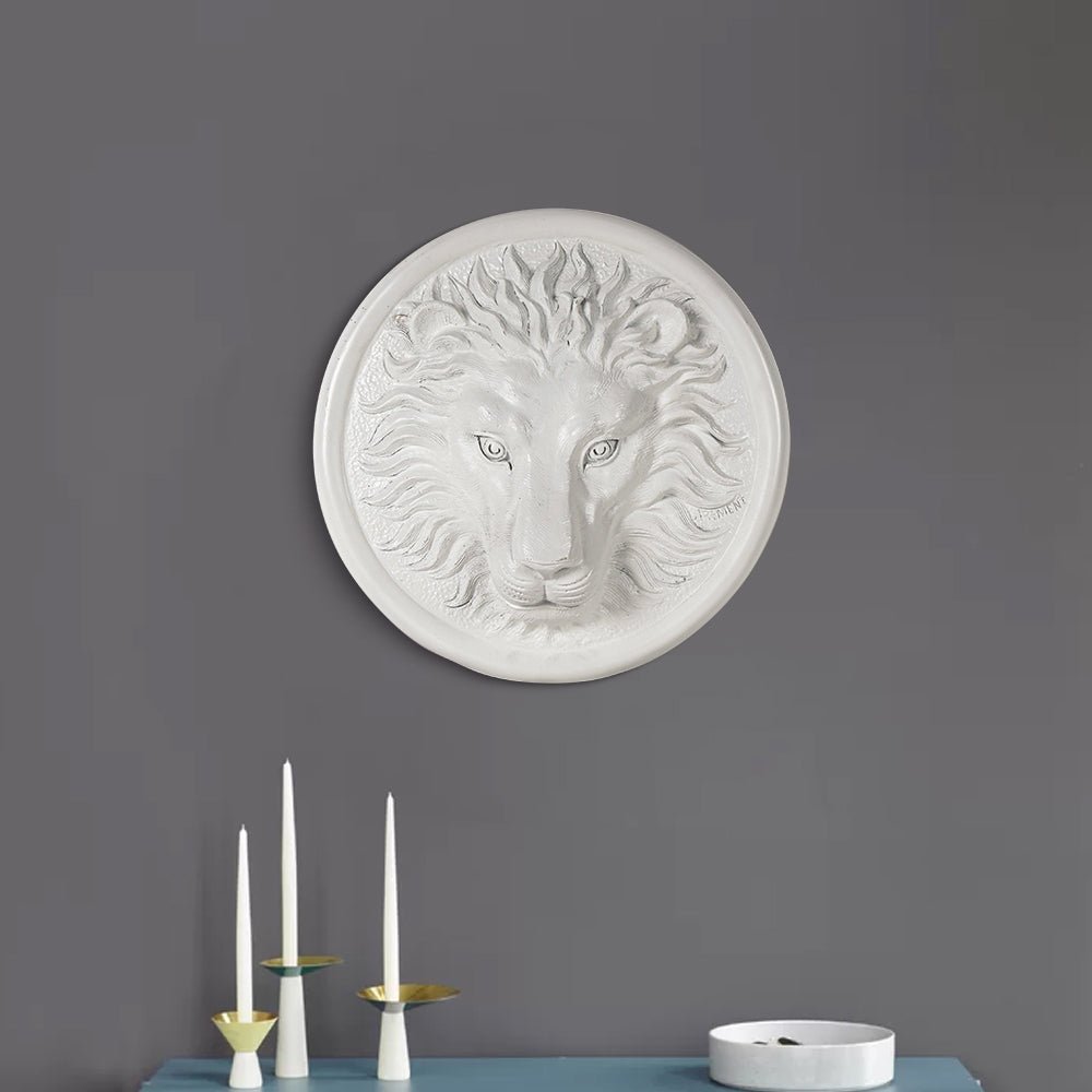 Surreal Lion Head Wall Art for Powerful Home Decor NaLani