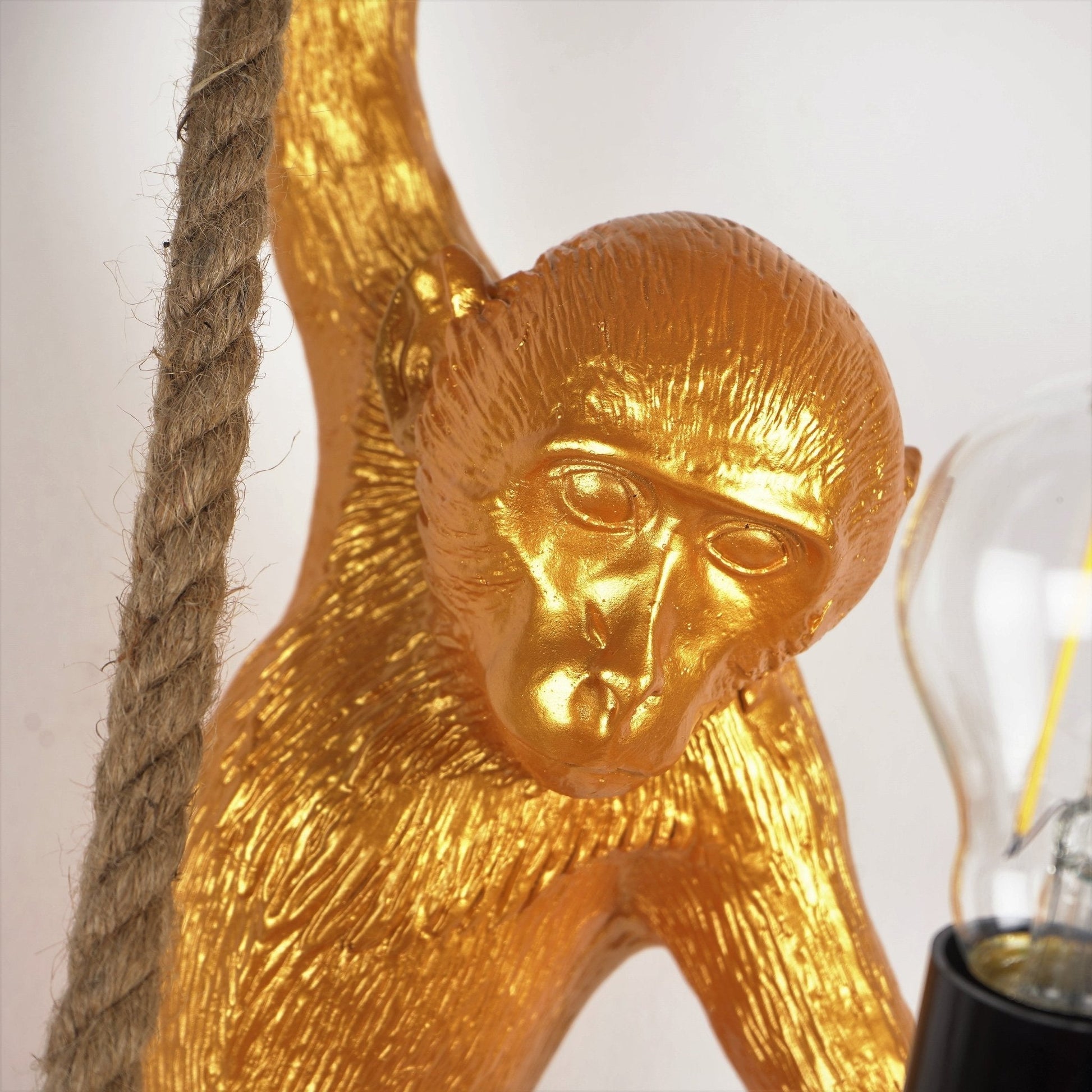 Surrealism Monkey Decorative Lamp Unique Handcrafted Home Light NaLani
