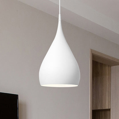 Teardrop Pendant Light Modern Metal 1 Light Fixture NALANI