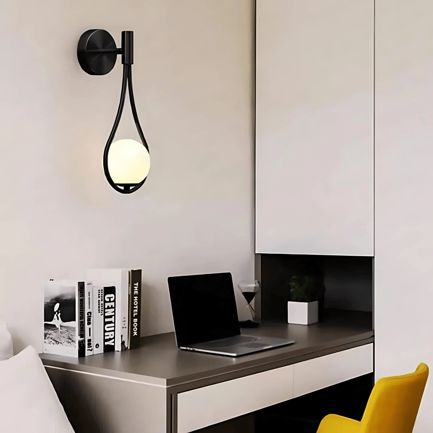 Teardrop Wall Light Fixture Elegant Modern Finishes Set NALANI