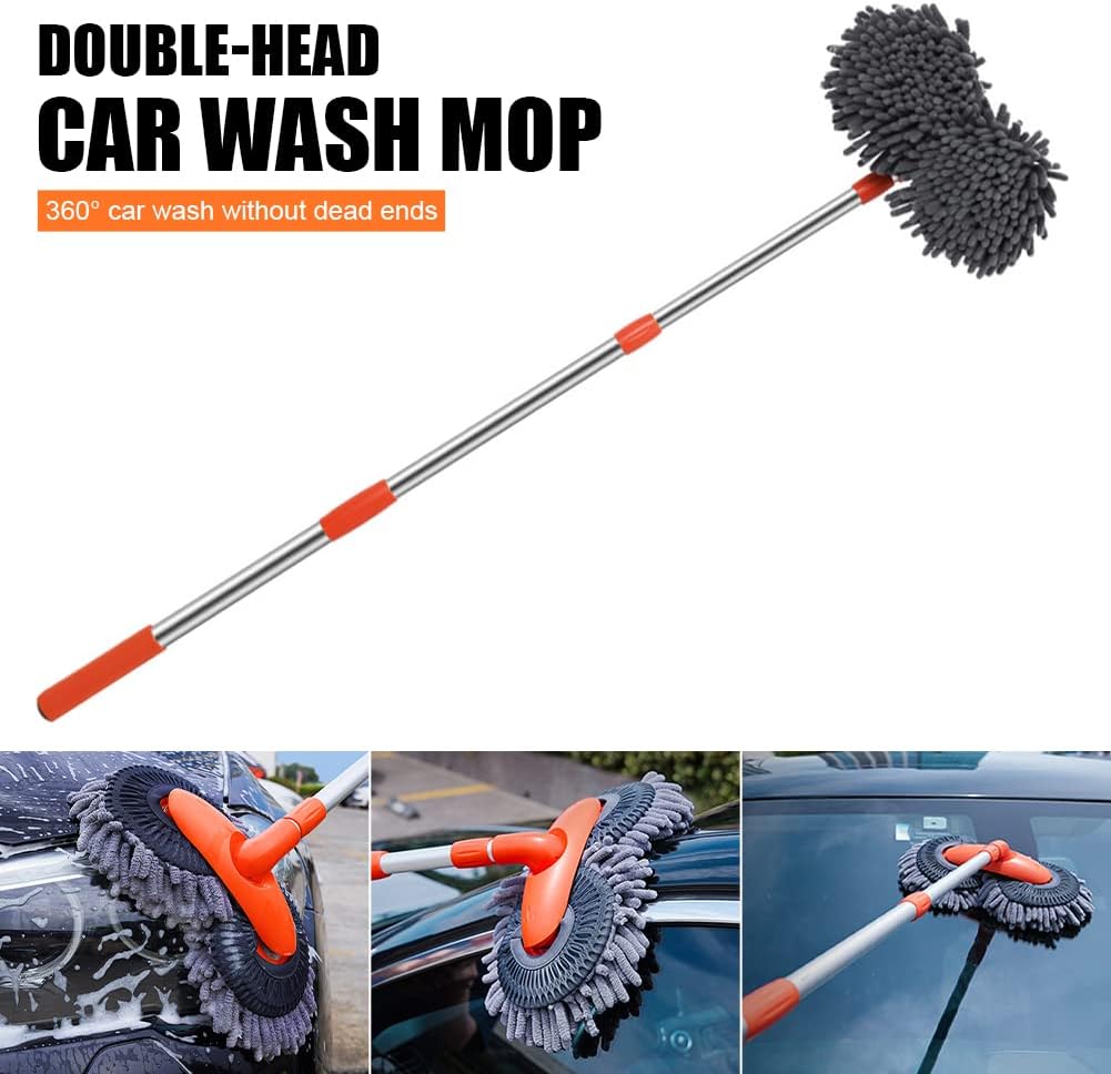 Telescopic Car Wash Brush Set With Extendable Handle NALANI