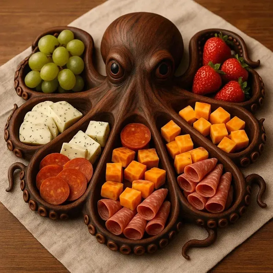 Tentacle Platter for Home Decor Table Centerpiece Accent NALANI