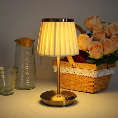 Timeless Grace Lamp with Adjustable LED Lighting and Iron Frame Design NALANI