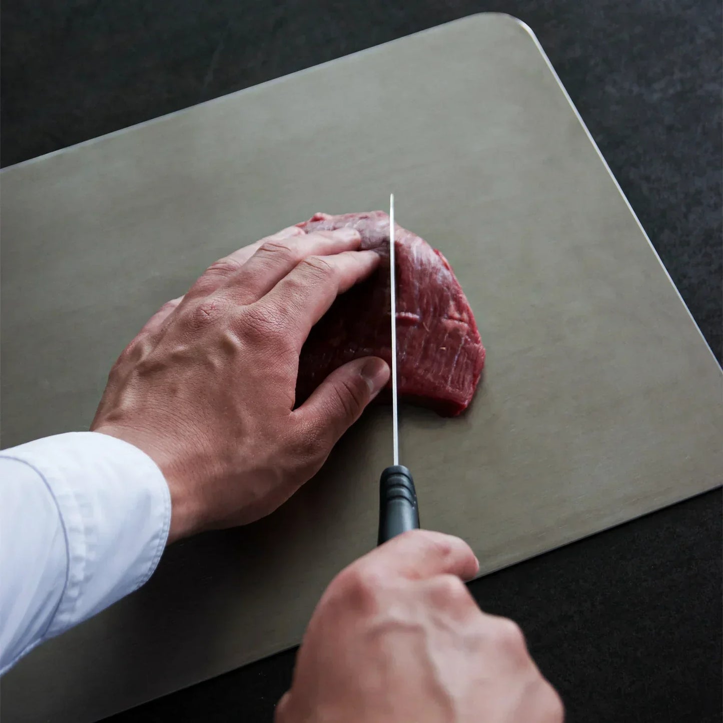 Titanium Stainless Steel Kitchen Cutting Board No BPA NALANI