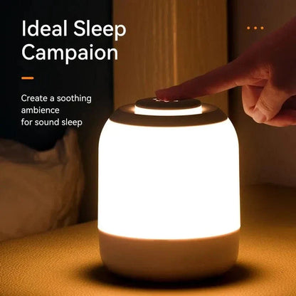 Touch Sensor LED Bedside Lamp For Kids USB Rechargeable NALANI