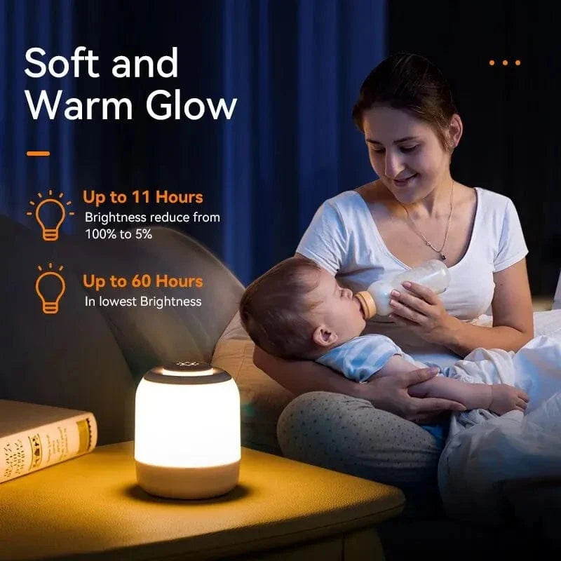 Touch Sensor LED Bedside Lamp For Kids USB Rechargeable NALANI