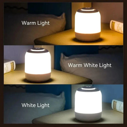 Touch Sensor LED Bedside Lamp For Kids USB Rechargeable NALANI