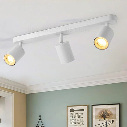 Track Adjustable Spotlight for Flexible Lighting Solutions White 3 Heads NALANI