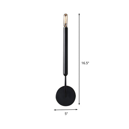 Traditional Metal Wall Lamp Sconce Black Brass Dining Room NALANI