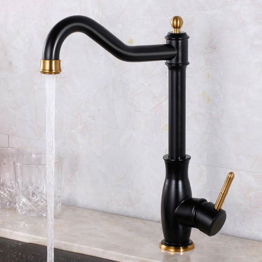 Traditional Single Level Lead Free Kitchen Faucet For Homes NALANI