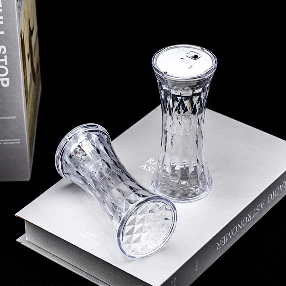Transparent LED Diamond Reading Lamp For Modern Decor NALANI