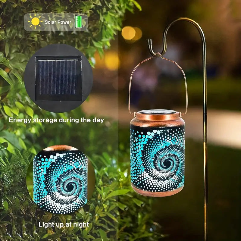 Trendy Garden Lamp with Unique Pattern for Outdoor Illumination NaLani
