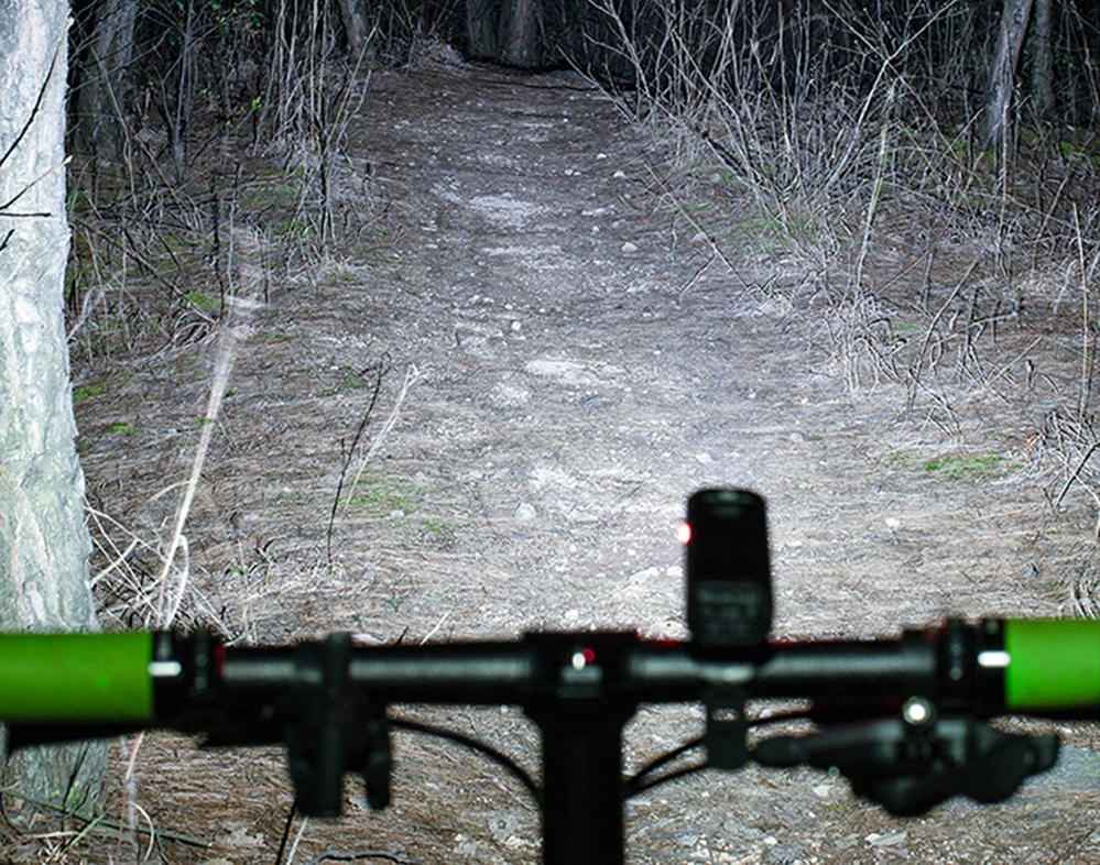USB Rechargeable Bicycle Front Light Waterproof 1000mAh NALANI