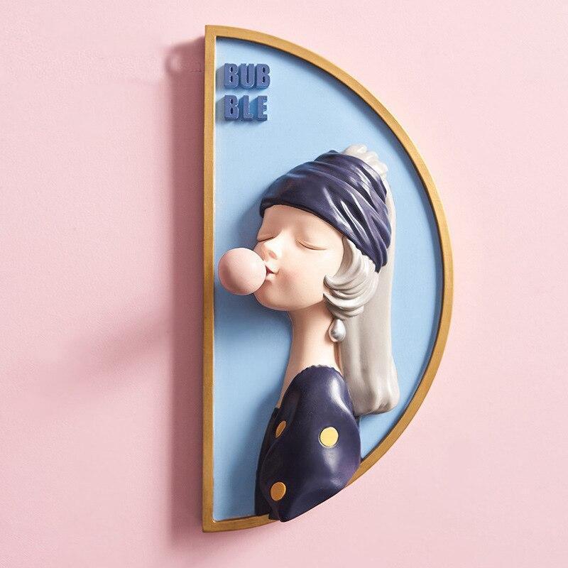 Unique Wall Decor for Home Accent High Quality Resin Art Piece Style G NaLani
