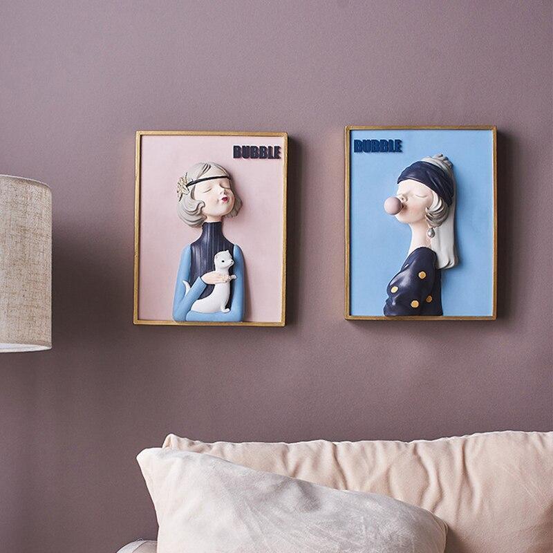 Unique Wall Decor for Home Accent High Quality Resin Art Piece NaLani