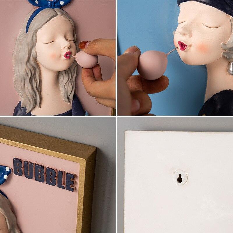 Unique Wall Decor for Home Accent High Quality Resin Art Piece NaLani