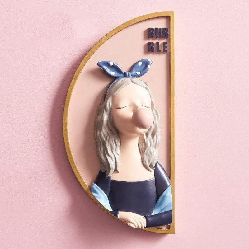 Unique Wall Decor for Home Accent High Quality Resin Art Piece Style D NaLani