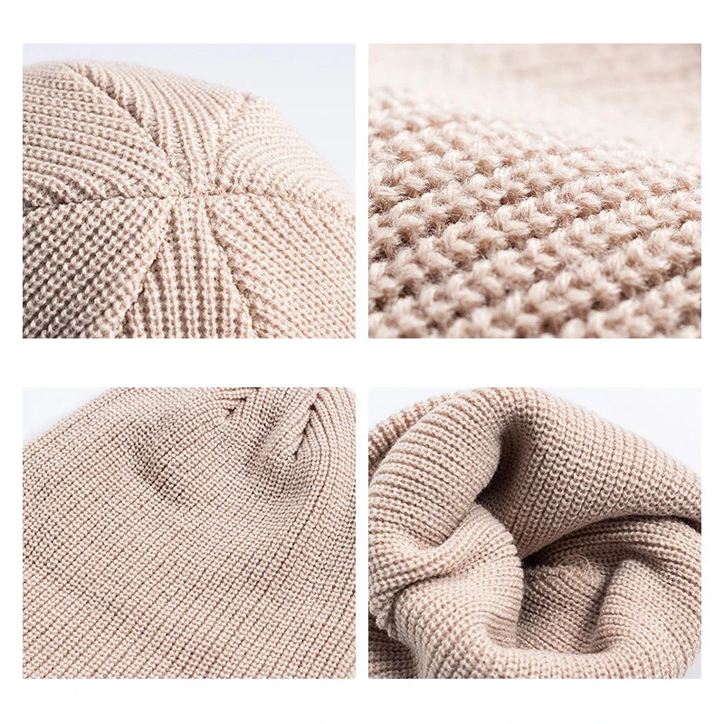Unisex Autumn Winter Knitted Beanie Hat for Warmth Everyday NALANI