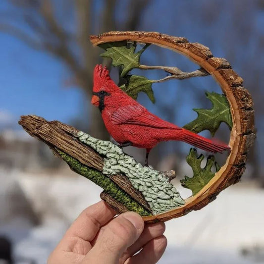 Vibrant Cardinal Ornament for Home Decor Gift Ideas NALANI