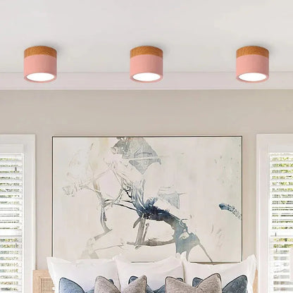 Vibrant Small Ceiling Lamp for Playful Kitchen Decor Pink NaLani