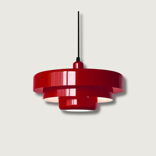 Vintage LED Hanging Lamp for Elegant Interior Lighting Red Warm light NaLani
