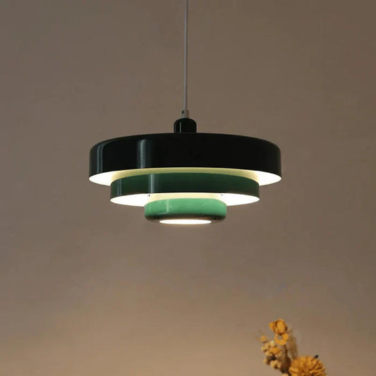 Vintage LED Hanging Lamp for Kitchen Dining Room Living Room Green NaLani