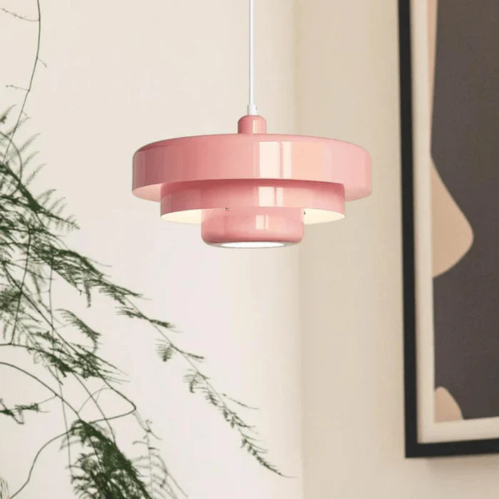 Vintage LED Hanging Lamp for Kitchen Dining Room Living Room Pink NaLani