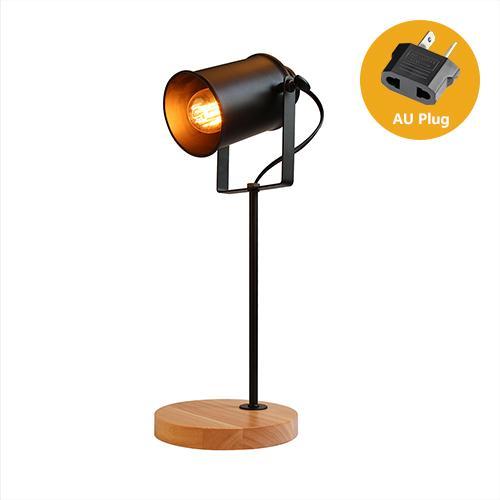 Vintage Loft Table Lamp in Industrial Style with LED Light NALANI