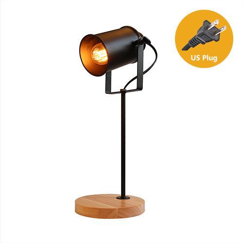 Vintage Loft Table Lamp in Industrial Style with LED Light NALANI