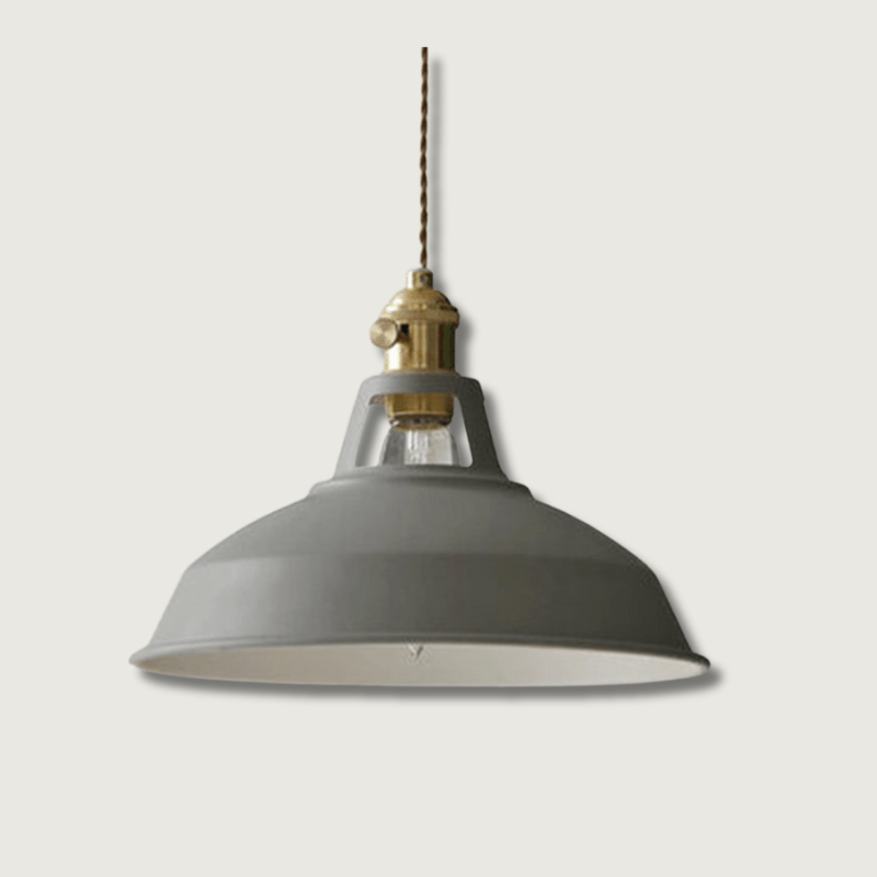 Vintage Retro Hanging Lamp for Industrial Style Home Lighting Gray NaLani