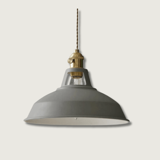 Vintage Retro Hanging Lamp for Industrial Style Home Lighting Gray NaLani