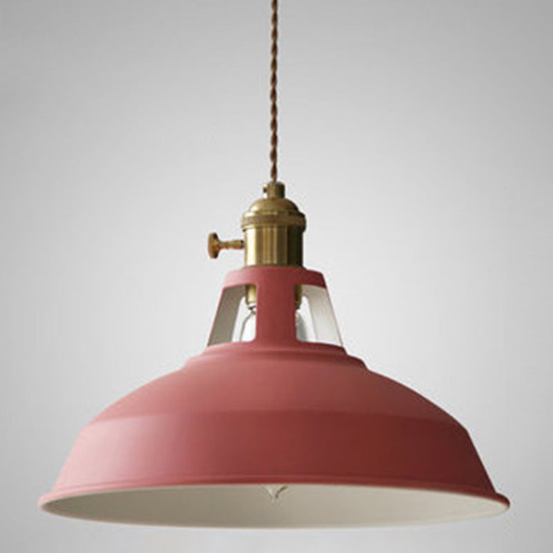 Vintage Retro Hanging Lamp for Industrial Style Home Lighting Red NaLani