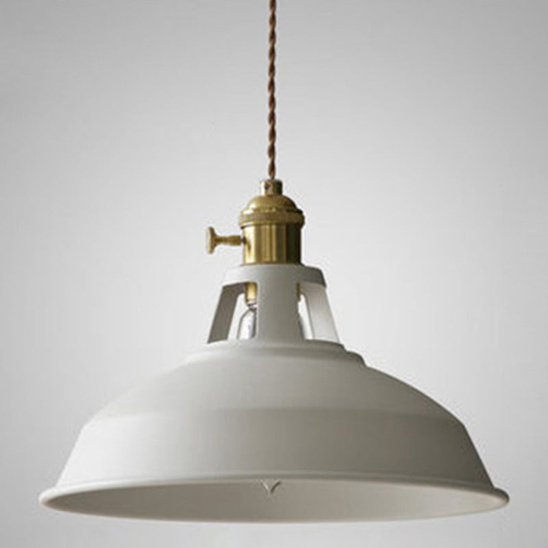 Vintage Retro Hanging Lamp for Industrial Style Home Lighting White NaLani